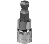 Sealey SBBH008 Ball-End Hex Socket Bit 10Mm 3/8inSq Drive