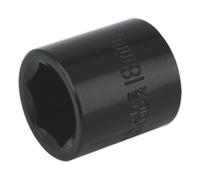 Sealey 3/8" Drive Hexagon Impact Socket Metric 3/8" 18mm