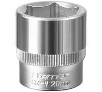 Sealey 3/8" Drive Hexagon WallDrive Socket Metric 3/8" 20mm