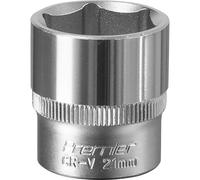 Sealey S3821 Walldrive® Socket 21Mm 3/8inSq Drive