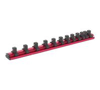 Sealey 3/8" Drive Magnetic Socket Retaining Rail 12 Clips 3/8"