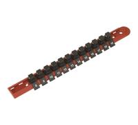 Sealey 3/8" Drive Socket Retaining Rail 12 Clips 3/8"