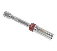 Spark Plug Socket with Universal Joint 14mm 3/8''Sq Drive 12-Point 150mm