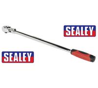 Sealey 3/8" Drive Extra Long Flexible Head Fine Tooth Ratchet 3/8"