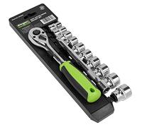 Sealey S01242 Socket Set 12Pc 3/8inSq Drive Walldrive® Metric