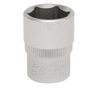 Sealey 3/8" Square Drive 15mm Walldrive Socket Tool Chrome Vanadium Steel S3815