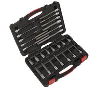 Spline Socket Bit Set 26pc 3/8"Sq Drive - Platinum Series