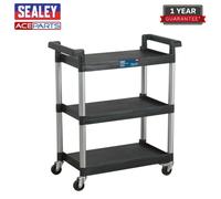 Sealey 3-Level Workshop Trolley Workshop Trolleys Quality Work Tools CX308