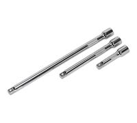 Sealey 3 Piece 3/8" Drive Socket Extension Bar Set 3/8"