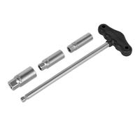 Sealey 3 Piece 3/8" Drive T Handle and Magnetic Spark Plug Socket Set 3/8"