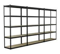 Sealey 3 Piece 5 Shelf 220kg Capacity per Level Racking Unit