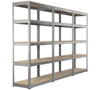 Sealey 3 Piece 5 Shelf 350kg Capacity per Level Racking Unit