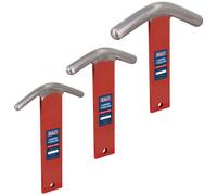 Sealey Curved T-Dollies for Sheet Metal Forming - MW15