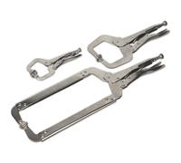 Sealey Locking C-Clamp Set AK66 – Welding – 3pc