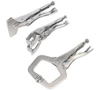 Sealey Ak67 C-Clamp and Welding Clamp Set 3Pc
