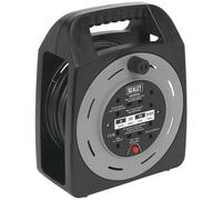 Sealey Cable Reel Box Type 25m 4 x 230V 1.25mm_ Thermal Trip - BCR25CB