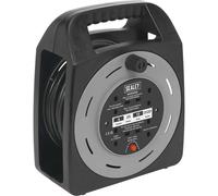 Sealey Cable Reel Box Type 25m 4 x 230V 1.25mm Thermal Trip
