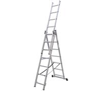 Sealey ACL307 Aluminium Extension Combination Ladder 3x7 EN 131