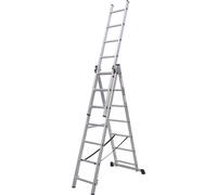 Sealey ACL307 Aluminium Extension Combination Ladder 3x7 EN 131