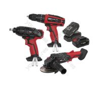Sealey 3 x SV20 Series Cordless Tool Combo Kit 20V - 2 Batteries