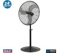 Sealey 30" Industrial High Velocity Oscillating Pedestal Fan 230V - HVSF30