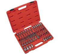Sealey AK2196 Hex Socket Bit Set 30Pc 1/2inSq Drive