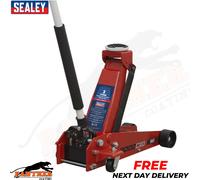 Sealey 3000CXD Trolley Jack 3 tonne Standard Chassis Heavy Duty Car Van