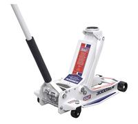 Sealey 3000SER 3 Tonne Ton Low Profile Rocket Lift Trolley Jack White