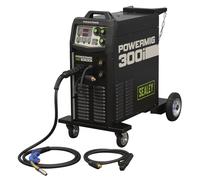 Sealey 300A Professional Gas/Gasless Mig/mma/tig Inverter Welder 415V 3PH