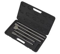 Sealey 314C 5 Piece SDS MAX Chisels - Demolition Style Kit