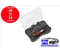 Sealey 32 Pce Colour-Coded Service Screwdriver Bit & Holder + Hex Key Set,AK2110