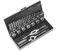 Tap & Die Set 32pc Split Dies HSS 4341 Metric