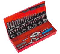 Sealey Ak3015 Tap & Die Set 32Pc Split Dies - Metric