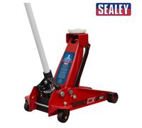 Sealey 3290CX Standard Chassis Trolley Jack 3 Tonne Compact Hydraulic Heavy Duty