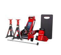 Sealey 3290CXCOMBO 3 Tonne Ton 3290CX Trolley Jack Set Car Van Lift