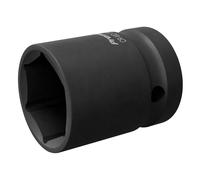 Sealey 34mm Impact Socket Standard Lenth 1"Sq Drive Single Hex Black IS134
