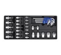 Tool Tray with TRX-Star* Key, Socket Bit & Socket Set 35pc