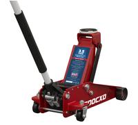 Sealey 3500CXD Trolley Jack with Super Rocket Lift 3.5 Tonne