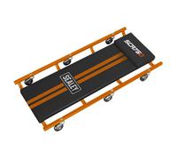 Sealey SCR75O American-Style Creeper 36" with Steel Frame & 6 Wheels - Orange