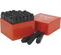 Sealey AK8298 Letter & Number Punch Set 36Pc 10Mm