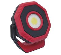 Sealey 360° 7W COB LED Red Rechargeable Pocket Floodlight With Magnet- LED700PR