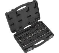 Sealey AK6197B 38pc 1/4", 3/8" & 1/2"Sq Drive TRX-Star* Socket & Security Socket Bit Set