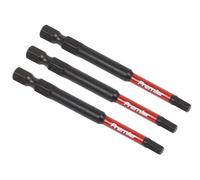 Hex 4mm Impact Power Tool Bits 75mm - 3pc