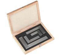Precision Steel Square Set 4pc