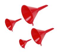 Sealey F92 Small Funnel Set 4Pc Economy Fixed Spout