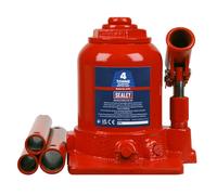 Sealey 4 Ton Telescopic Bottle Jack Hydraulic Lifting for Car Taxi Truck Caravan