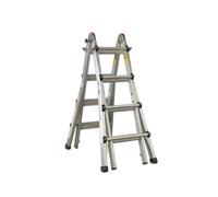 Telescopic Ladder Adjustable Height 4-Way Aluminium - BS EN 131