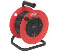 Sealey Cr25/1.5 Cable Reel 25Mtr 4 X 230V 1.5Mm