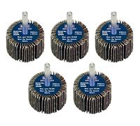 Sealey Flap Wheel 40 x 30mm 40Grit 6mm Shaft - Pack of 5 - FW4030405