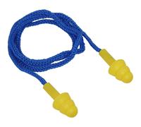 Sealey 402/50 Worksafe Disposable Corded Ear Plugs - 50 Pairs